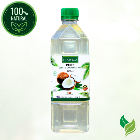 500ml Dikwela Pure White Coconut Oil