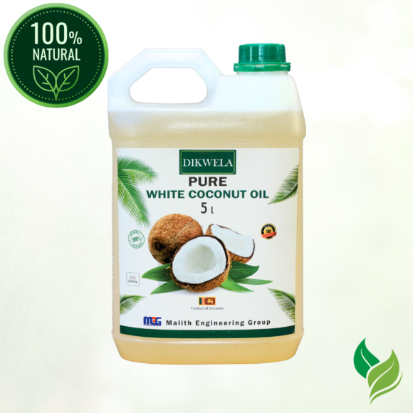 5L Dikwela Pure White Coconut Oil